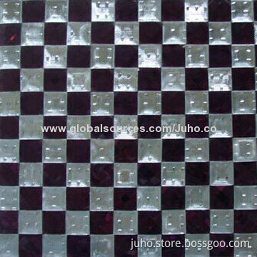 Crystal 5 Surface Glass Mosaic, 25*25mm Particle Size, 100 Pieces MOQ